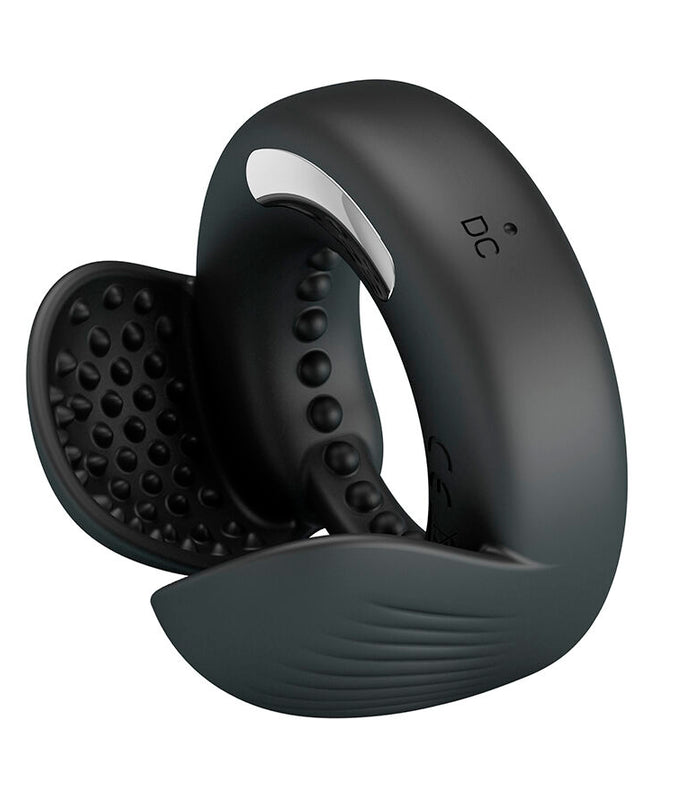 PRETTY LOVE - QUENTIN PENIS RING WITH TESTICULAR STIMULATOR