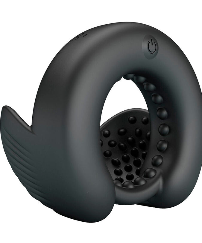 PRETTY LOVE - QUENTIN PENIS RING WITH TESTICULAR STIMULATOR