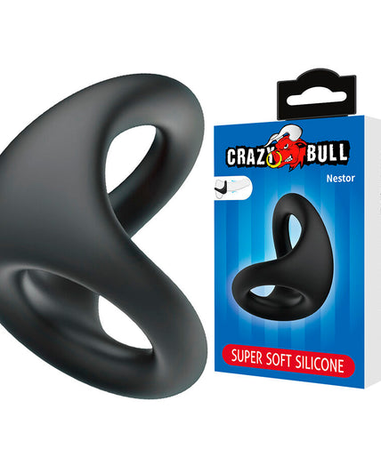 CRAZY BULL - NESTOR ERGONOMIC PENIS AND TESTICLE RING