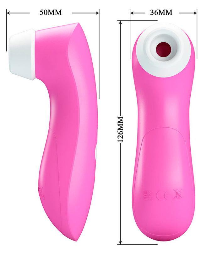 ROMANCE - CLITORALE ZUIGAPPARAAT MET ROZE PULSATIE TECHNOLOGIE