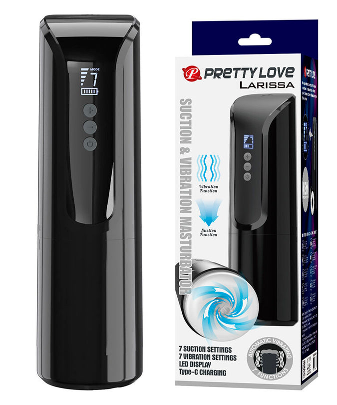 Pretty Love – Larissa Vibrating Suction Masturbator