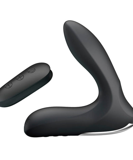Mr Play – Inflatable Prostate Massager with Vibration & Remote Control – Black