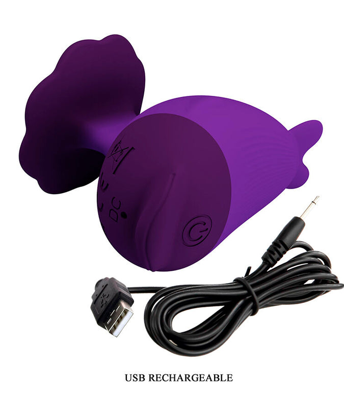 PRETTY LOVE - DOLPHIN MINI VIBRATOR WITH CLIP