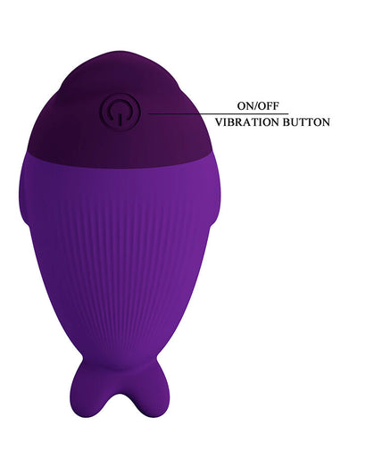 PRETTY LOVE - DOLPHIN MINI VIBRATOR WITH CLIP