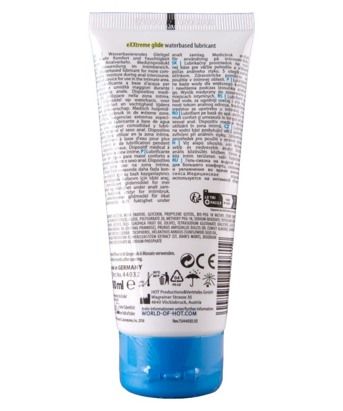 HOT - EXXTREME GLIDE WATERBASED LUBRICANT + COMFORT OIL A+ 100 ML