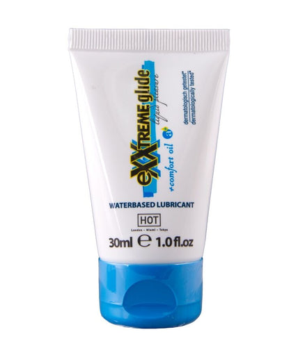 HOT - EXXTREME GLIDE GLIJMIDDEL OP WATERBASIS + COMFORT OLIE A+ 30 ML