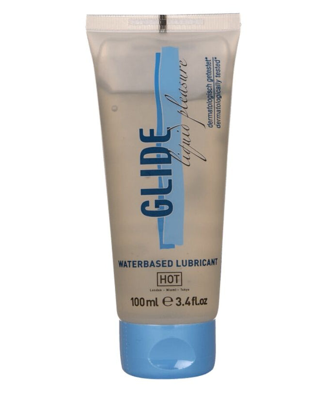 HOT - GLIDE LIQUID PLEASURE GLIJMIDDEL OP WATERBASIS 100 ML