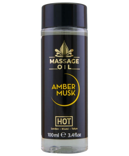 HOT - MASSAGE OIL AMBER & MUSK 100 ML