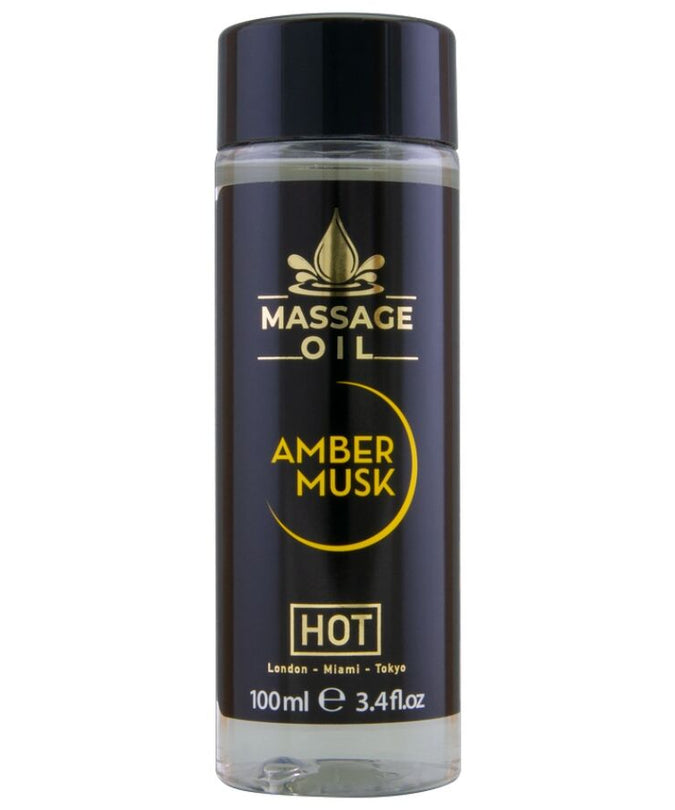 HOT - MASSAGE OIL AMBER & MUSK 100 ML