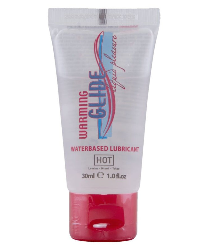 Hot – Warming Glide Liquid Pleasure Waterbased Lubricant 30 Ml