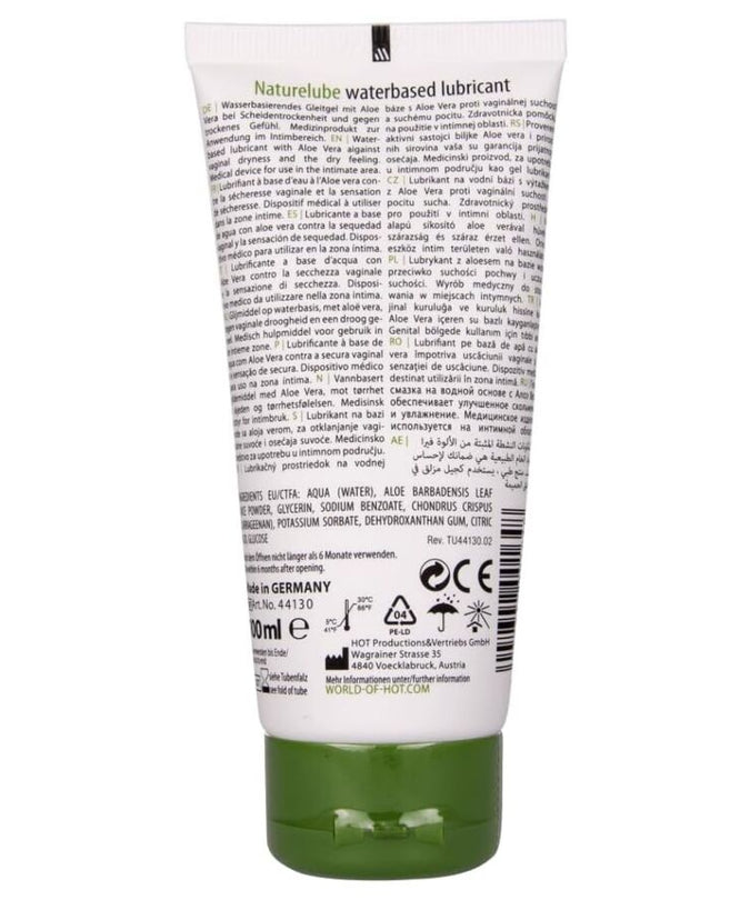 HOT - NATURE LUBE OP WATERBASIS ALOË VERA 100 ML