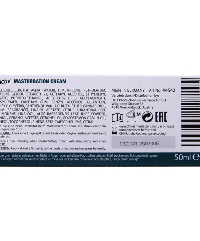 HOT - MASTURBATIONSCREME MIT CBD - UNISEX 100ML