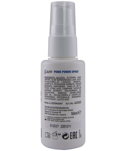 HET NIEUWE – V-ACTIV PENIS POWER SPRAY VOOR MANNEN 50 ML