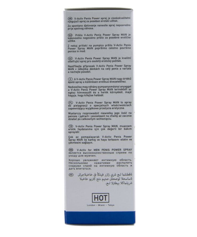 HOT - V-ACTIV PENIS POWER SPRAY FOR MEN 50 ML
