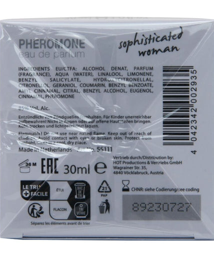 HOT - PHEROMONE PERFUME LONDON SOPHISTICATED WOMAN 30 ML