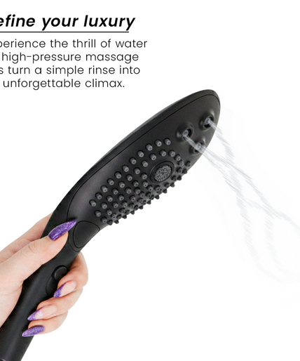 WOMANIZER - WAVE CLITORAL STIMULATING SHOWER HEAD BLACK