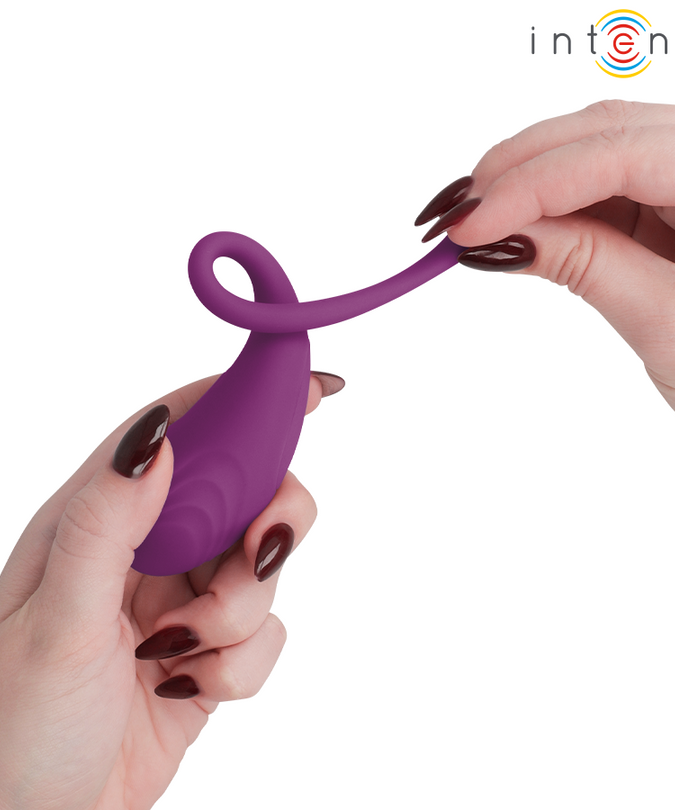 INTENSE - OLIVIA PURPLE VIBRATING EGG WITH REMOTE CONTROL