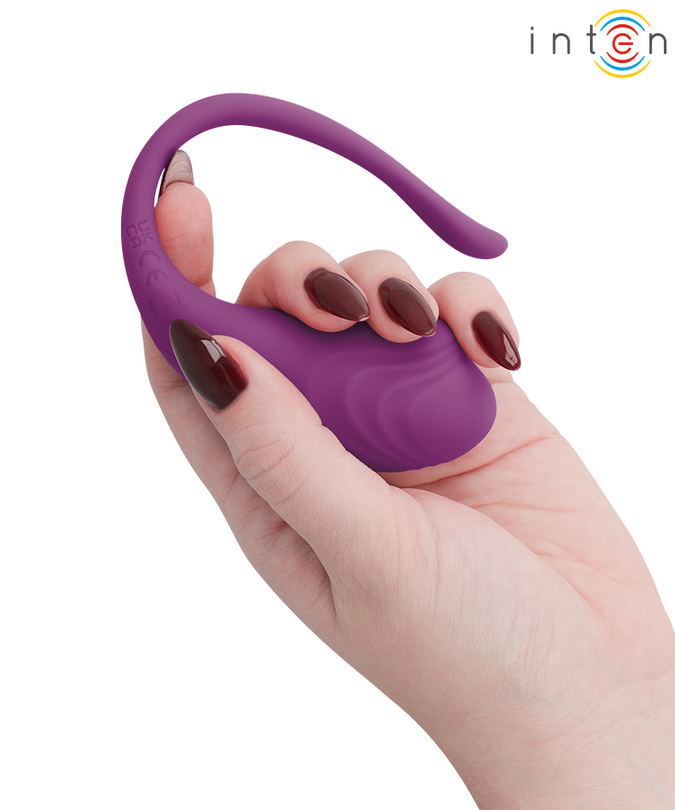 INTENSE - OLIVIA PURPLE VIBRATING EGG WITH REMOTE CONTROL
