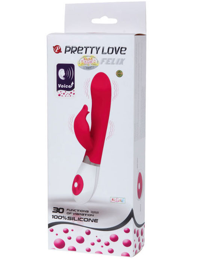 PRETTY LOVE - FLIRTATION FELIX WITH VOICE VIBRATION