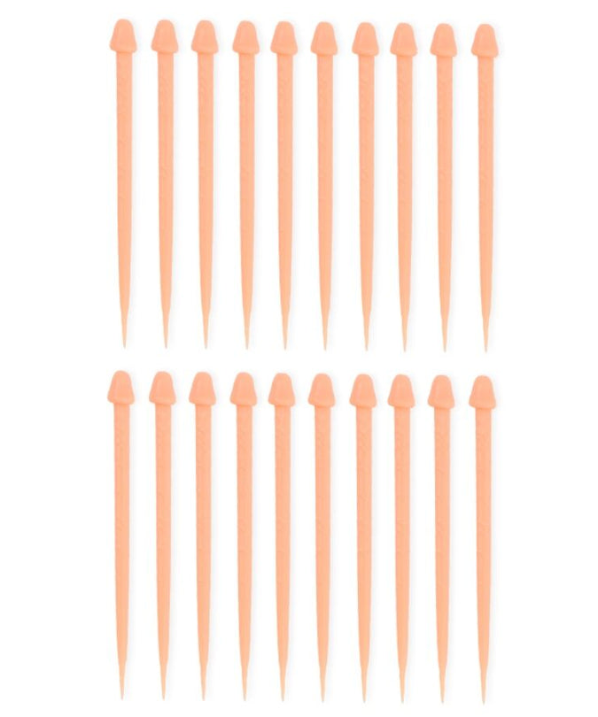 DIABLO PICANTE - PENIS SPIDERED STICKS FOR MEAT 20 UNITS