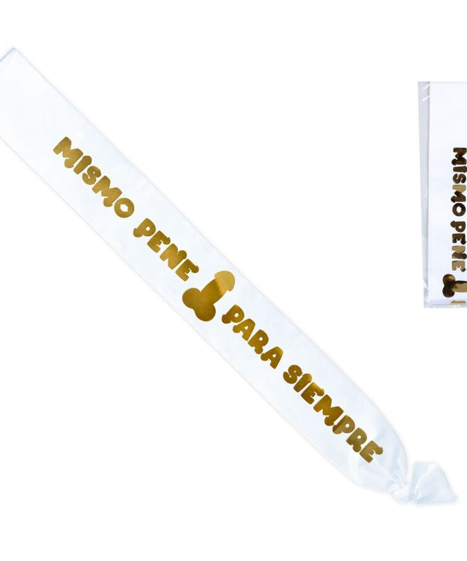 DIABLO PICANTE - METALLIC PENIS WITTE BAND