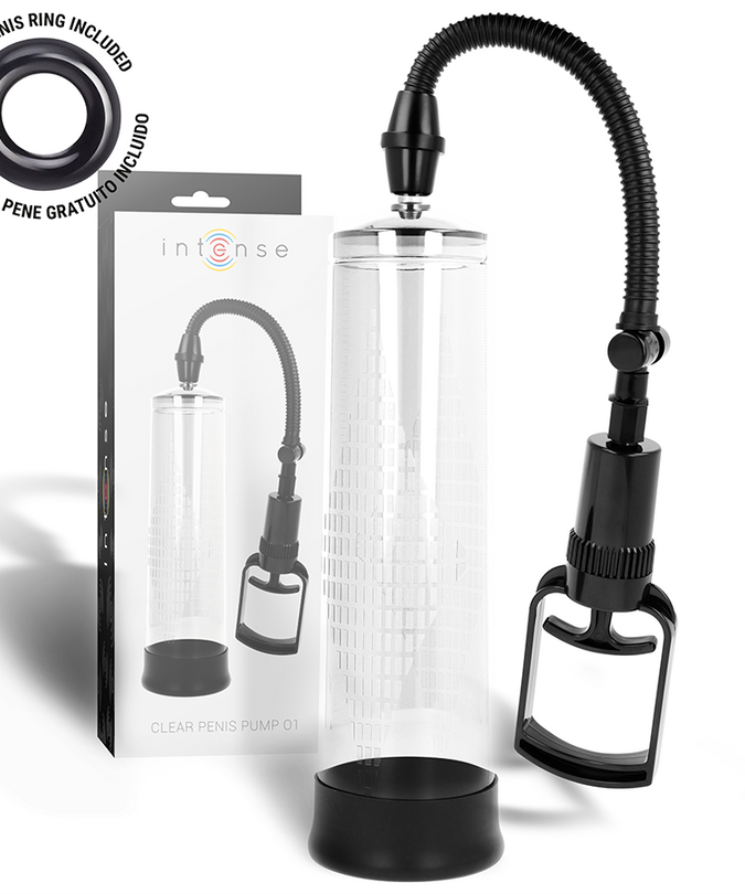 INTENSE - PUMP TRANSPARANTE POMP 01