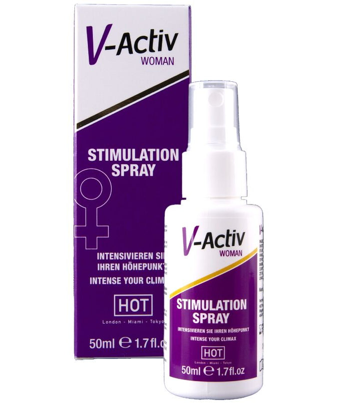 HOT - V-ACTIV STIMULERENDE SPRAY VOOR VROUWEN 50 ML