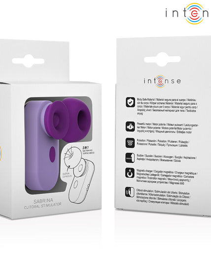 INTENSE - SABRINA CLIT STIMULATOR PURPLE