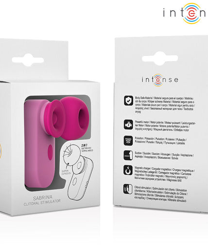 INTENSE - SABRINA CLIT STIMULATOR PINK