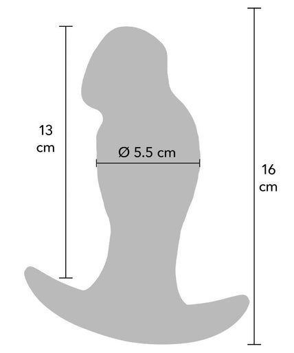 HIDDEN DESIRE - INFERNO REALISTIC BUTTPLUG 16 CM