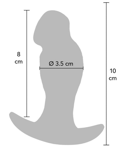 HIDDEN DESIRE - INFERNO REALISTIC BUTTPLUG 10 CM