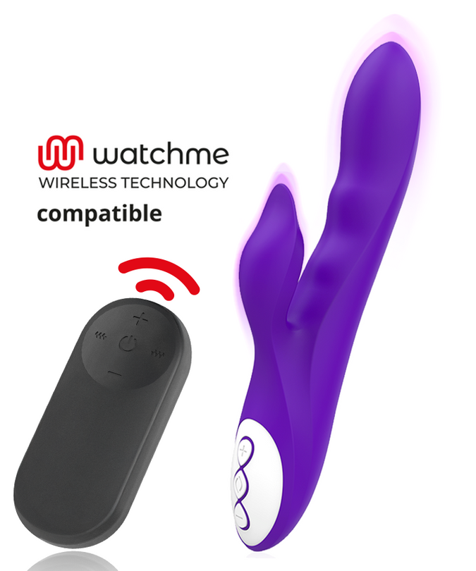 GALATEA - GALO PAARSE VIBRATOR + WATCHME AFSTANDSBEDIENING