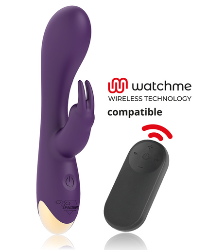 TREASURE - LAURENCE RABBIT VIBRATOR + WATCHME REMOTE CONTROL