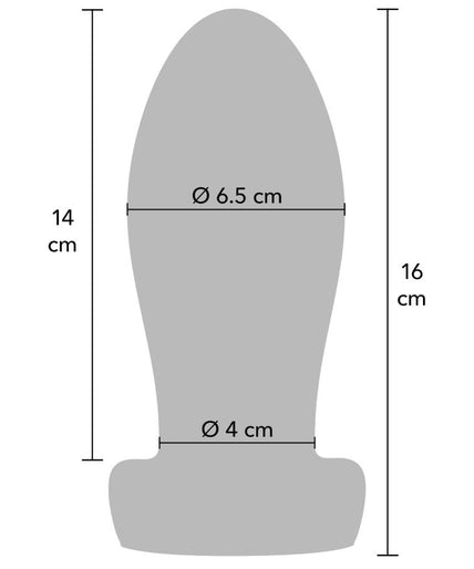 HIDDEN DESIRE - EXTREME HEAVY ANAL STRETCHER PLUG LARGE