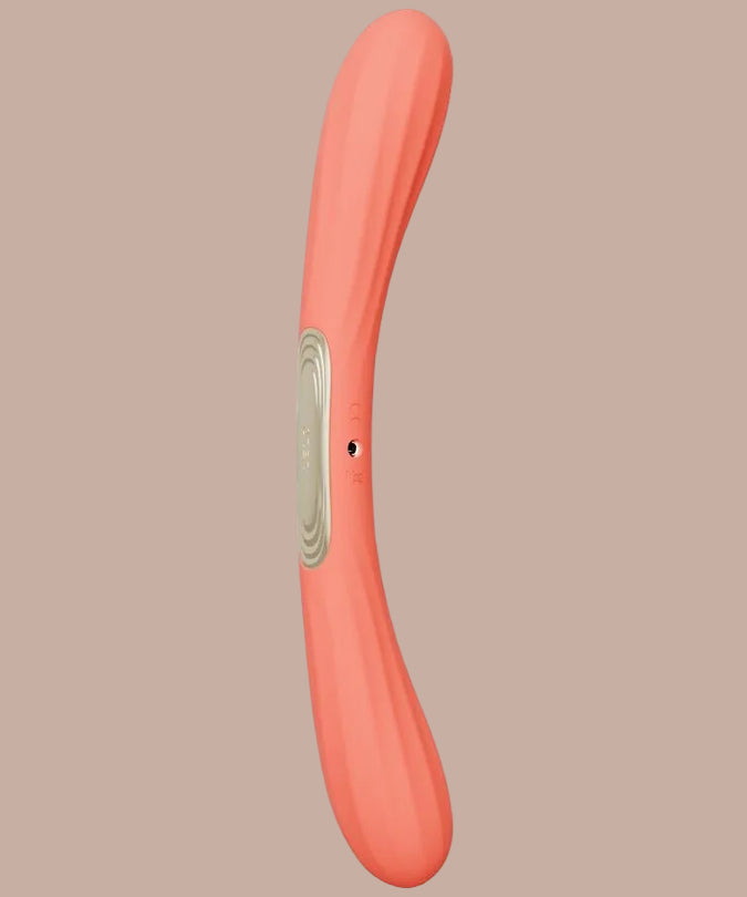 LELO – BOOMERANG Double Ended Vibrator – Coral Red