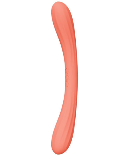 LELO – BOOMERANG Double Ended Vibrator – Coral Red