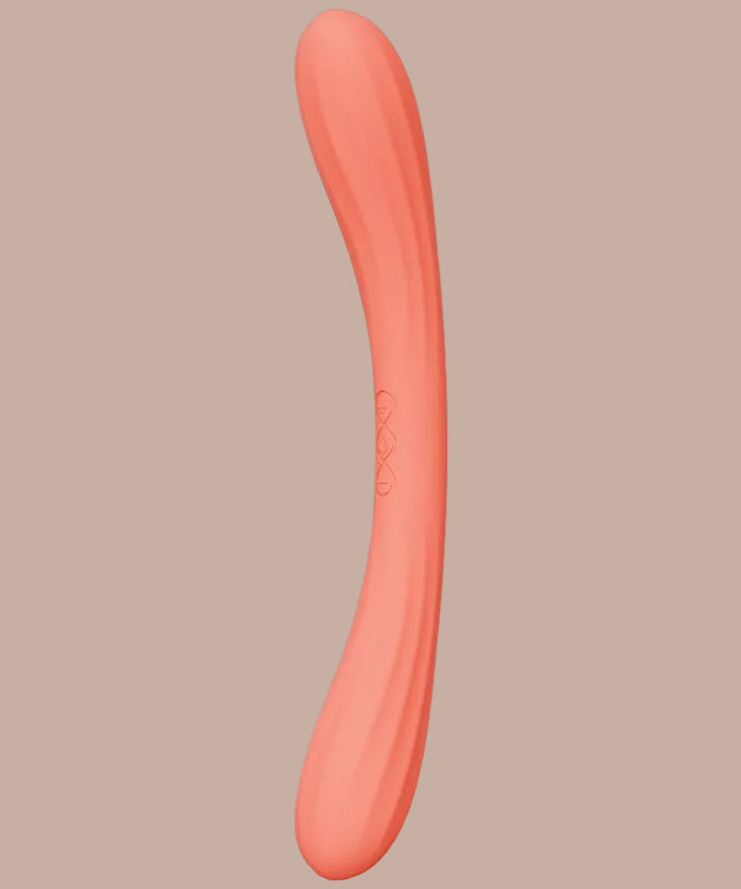 LELO – BOOMERANG Double Ended Vibrator – Coral Red