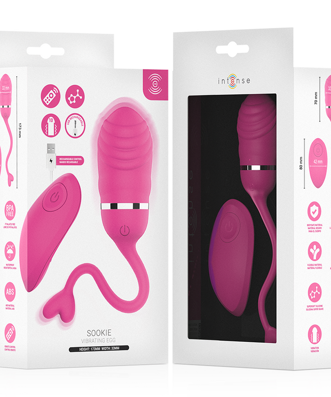 Intense – Sookie Afstandsbediening Vibrerend Ei Roze