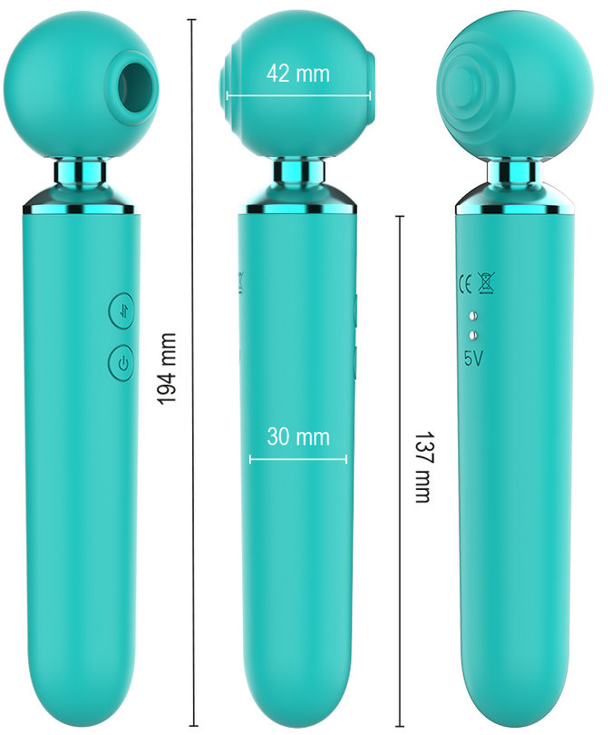 INTENSE - HAMBY MULTIFUNCTION SUCTION AND VIBRATION STIMULATOR