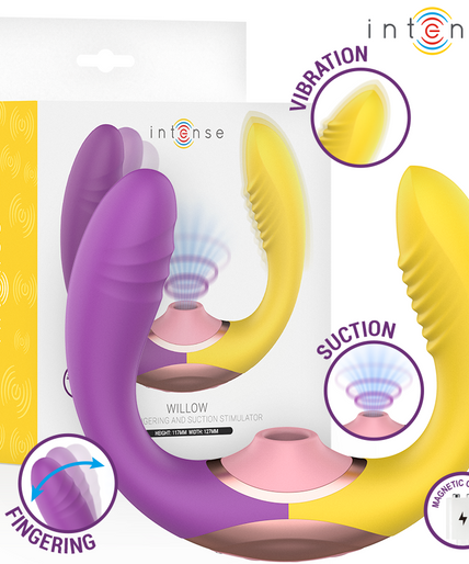INTENSE - WILLOW 3-IN-1 SUCTION AND VIBRATION STIMULATOR