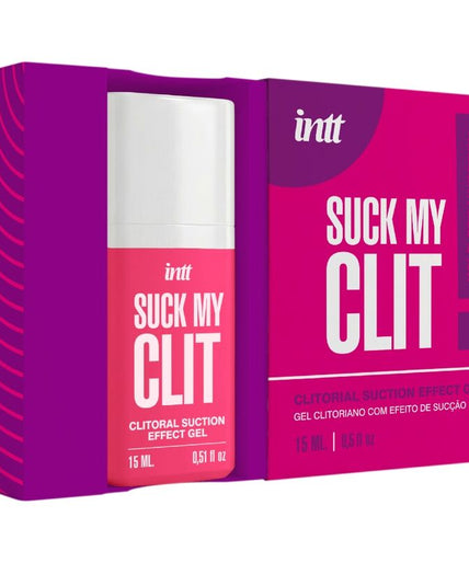 Intt – Suck My Clit Suction Effect Gel Wild Strawberry 15 Ml