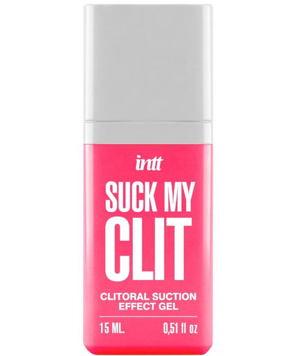 Intt – Zuig mijn clitoris zuigeffectgel wilde aardbei 15 ml