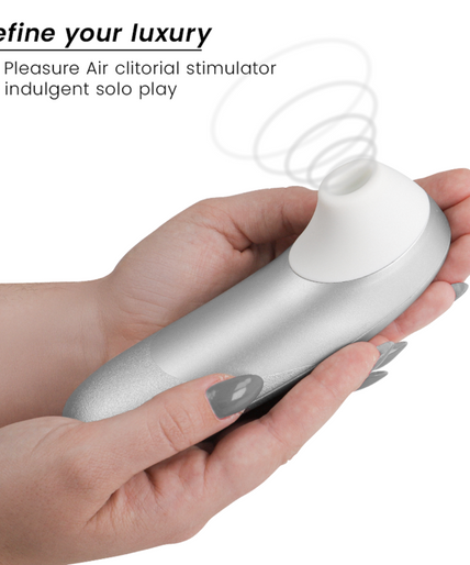 WOMANIZER - PRO VIBRANT CLITORAL STIMULATOR SILVER GREY