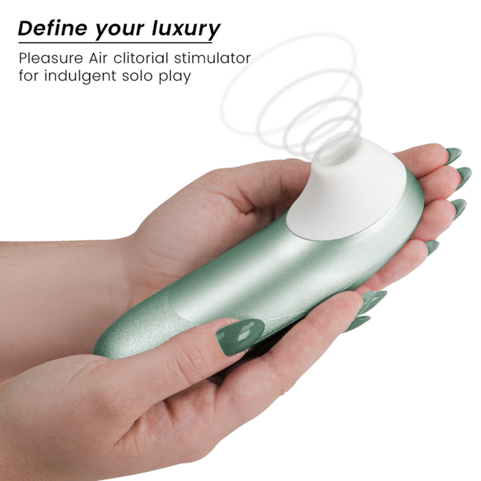 WOMANIZER - PRO VIBRERENDE CLITORALE STIMULATOR SAGEGROEN