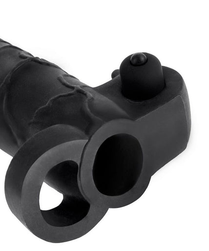 FANTASY X- TENSIONS - VIBRATING REAL FEEL 2 EXTENSION BLACK