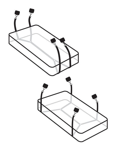 FETISH FANTASY LIMITED EDITION - WRAPAROUND MATTRESS RESTRAINTS