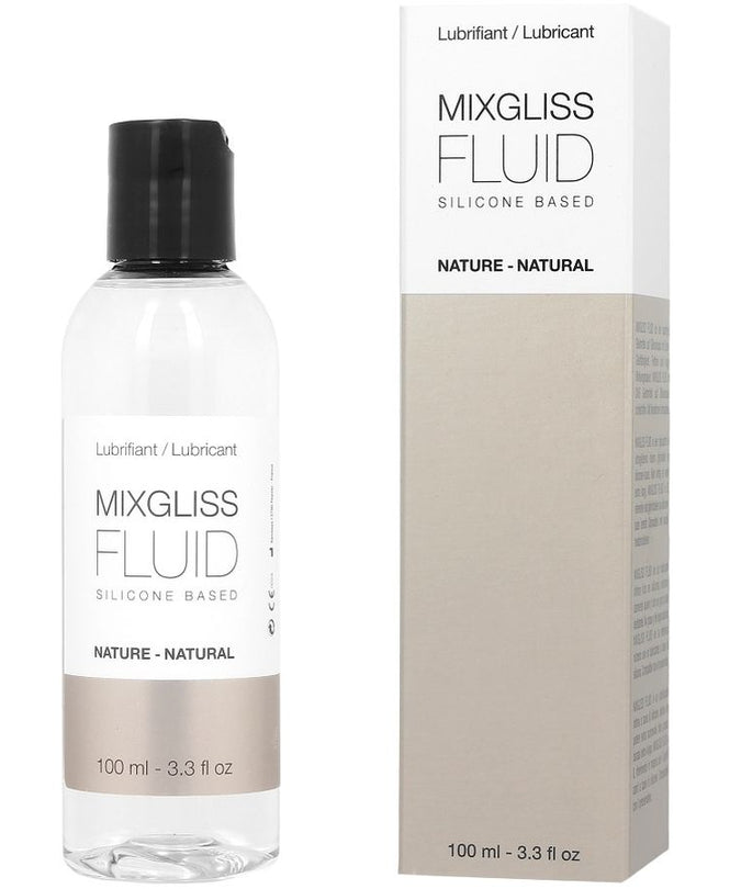 MIXGLISS - NATURAL SILICONE BASE LUBRICANT 100ML