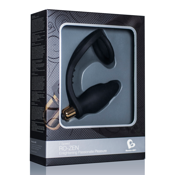 Rocks-Off – Ro-Zen Prostate Stimulator with Double Cock Ring