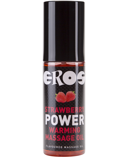 EROS STRAWBERRY POWER WARMING MASSAGE OIL