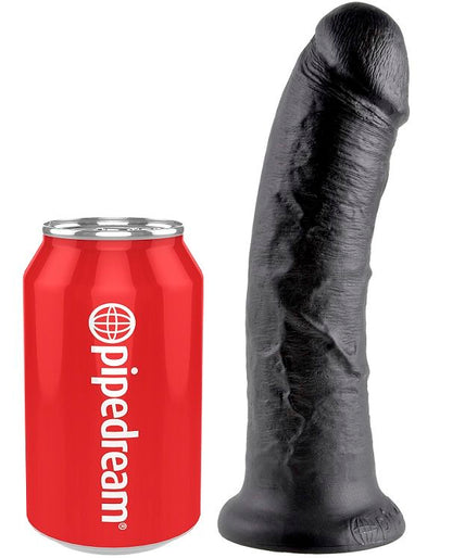 King Cock – Realistische Dildo Zwart 20,3 Cm